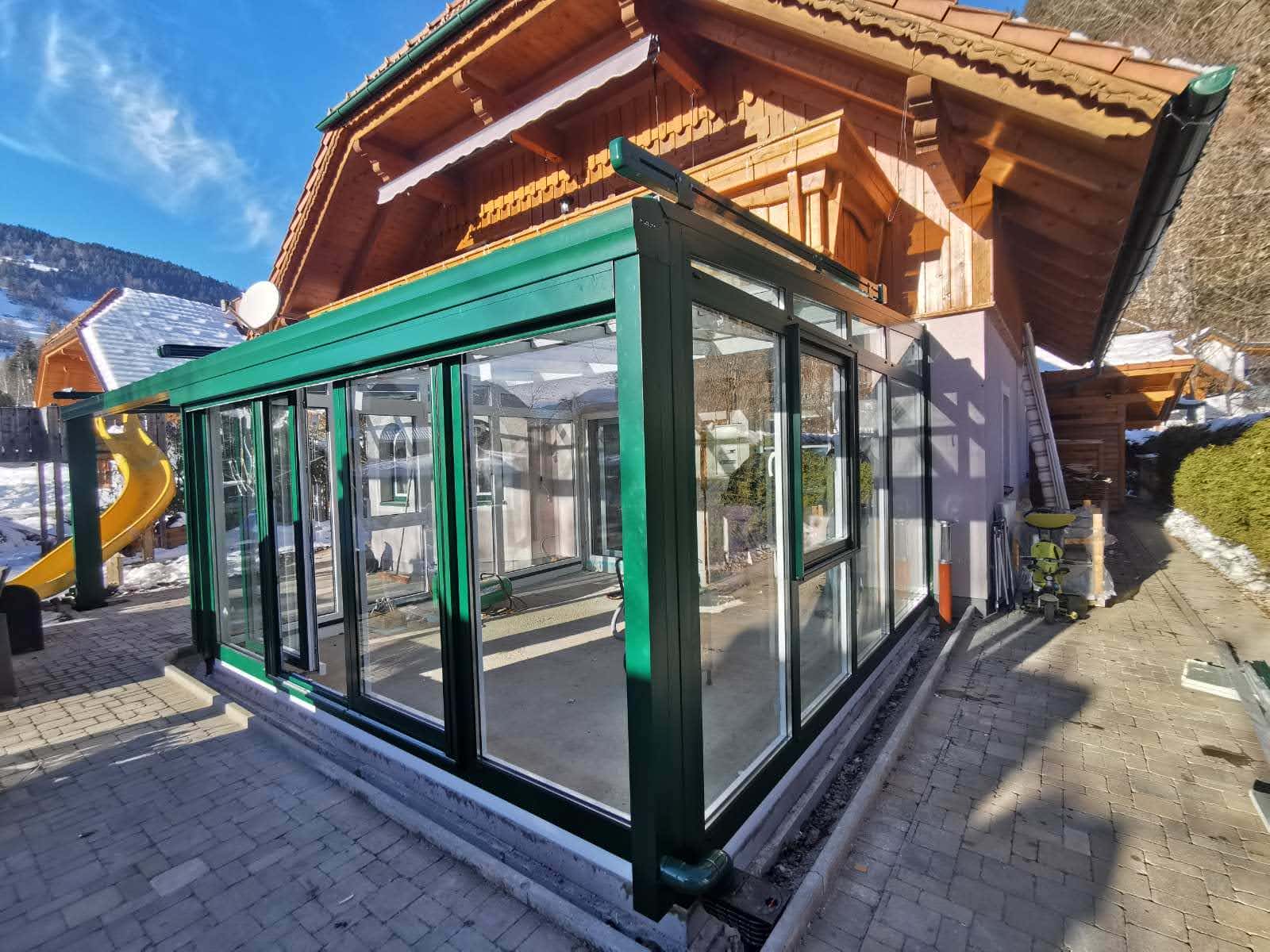 Wintergarten Größe